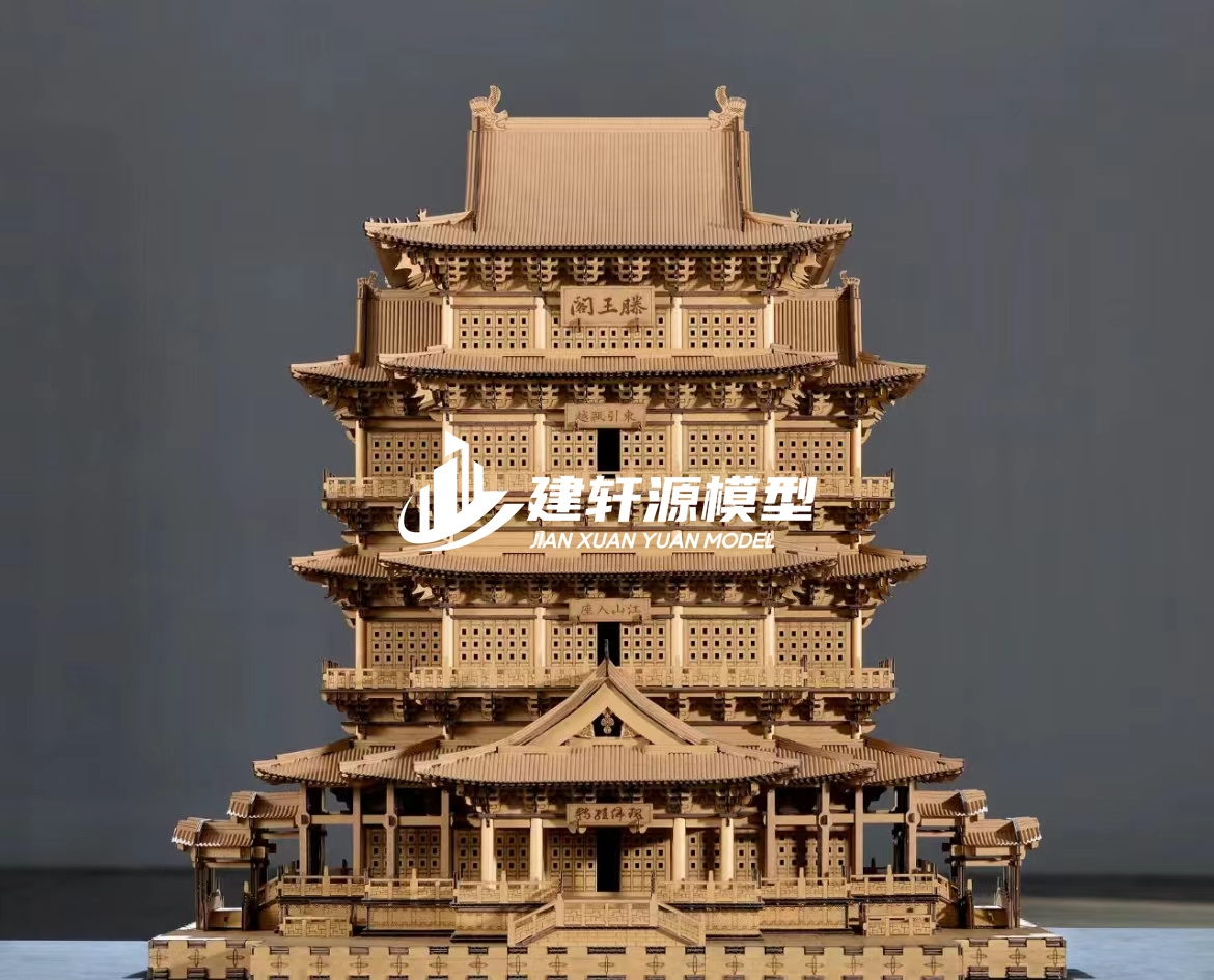 乌马河古建木质模型制作